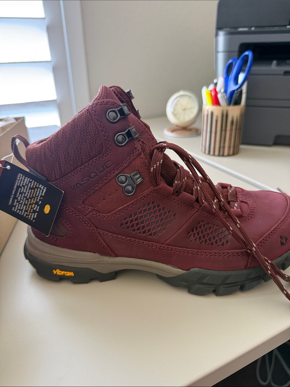 New Vasque women’s hiking boot Talus AT UltraDry Hiking Boots in Raisin